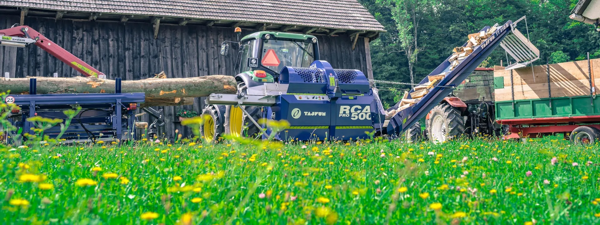 GREENLINE Skogsbruksmaskiner & redskap